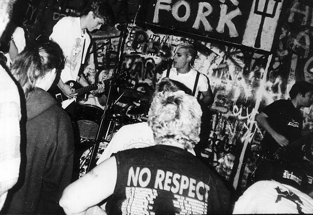 band playing at Gilman